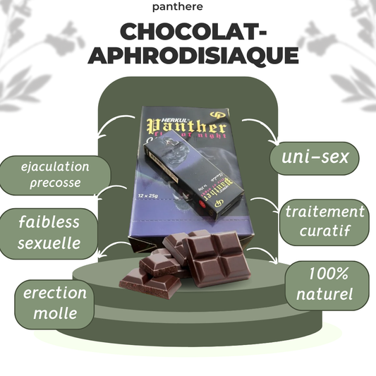 Chocolat Panthère (12Tablettes)