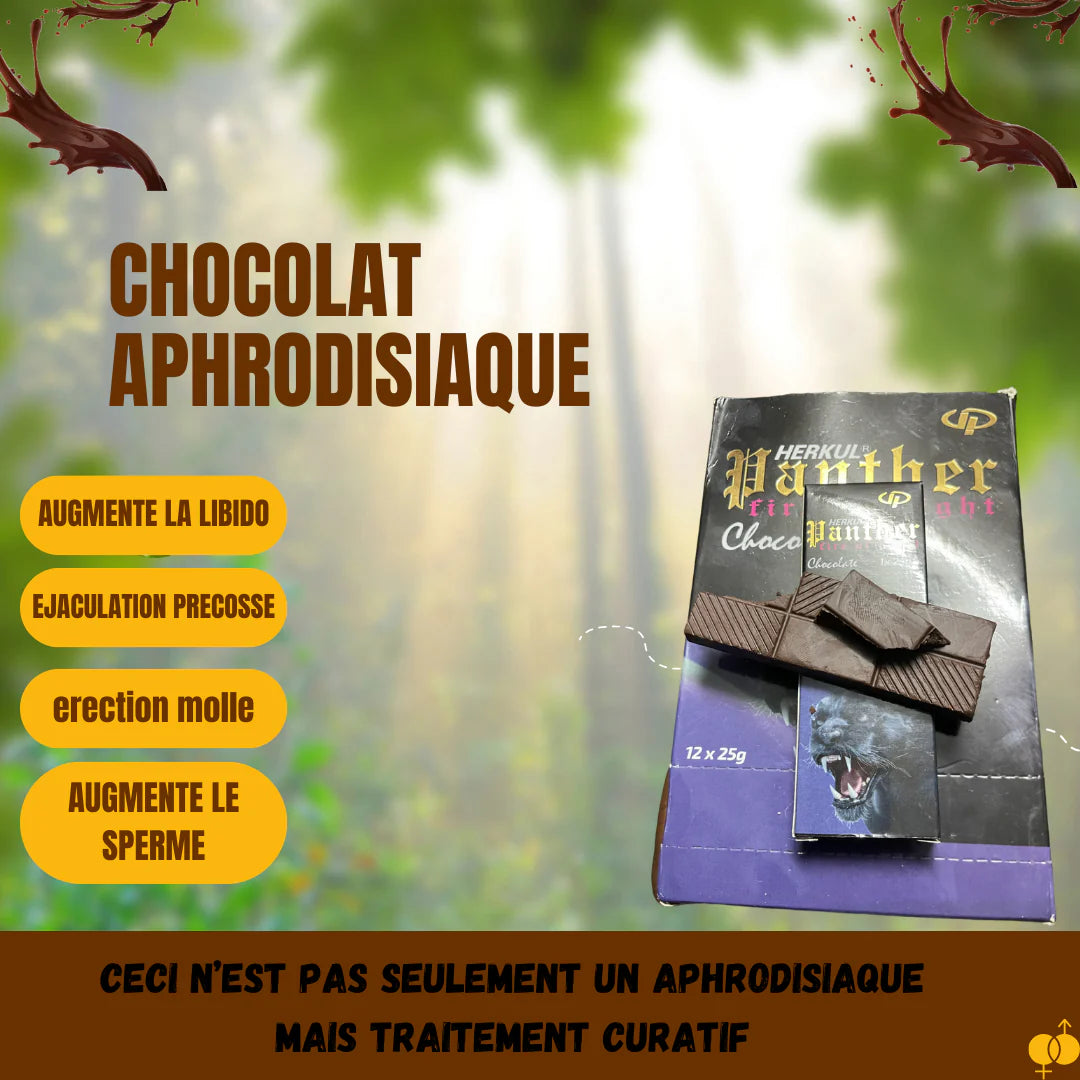 Chocolat Panthère (12Tablettes)